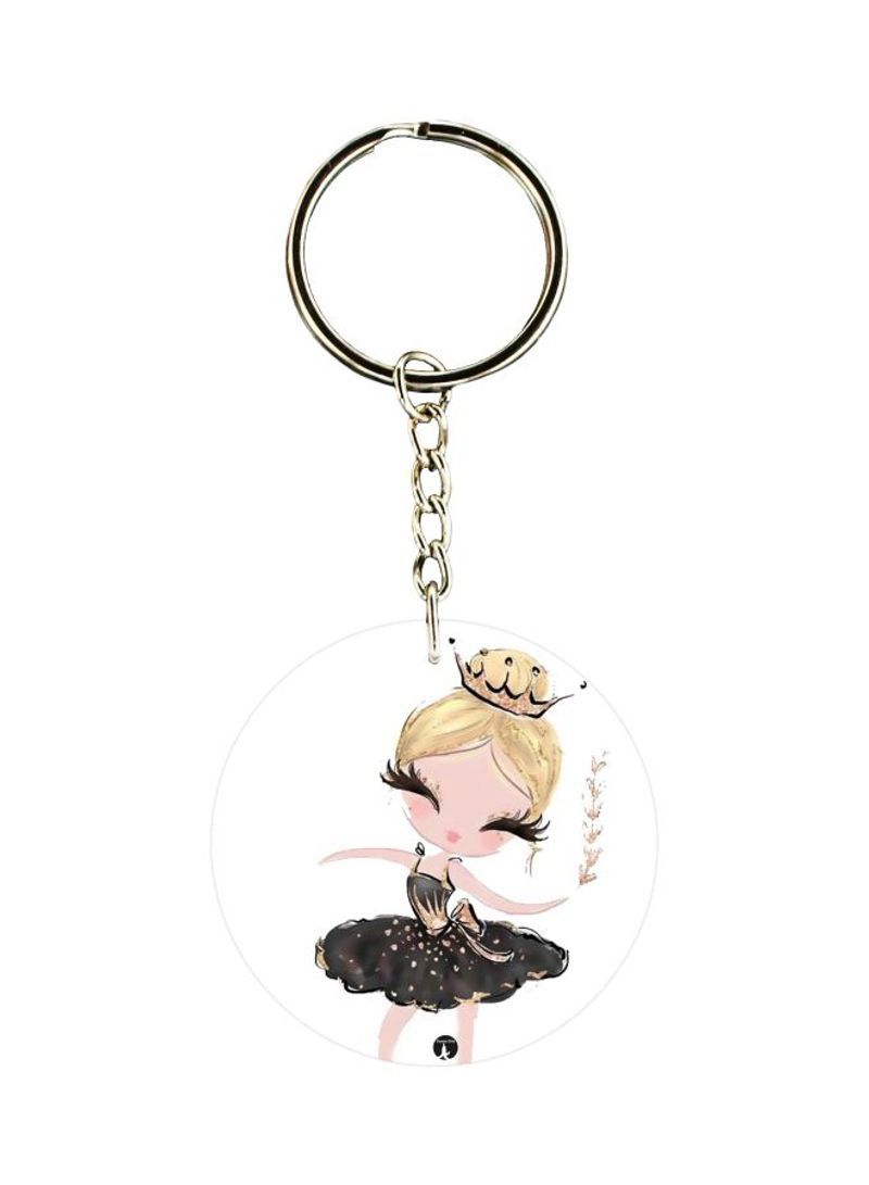Cartoon Printed Keychain