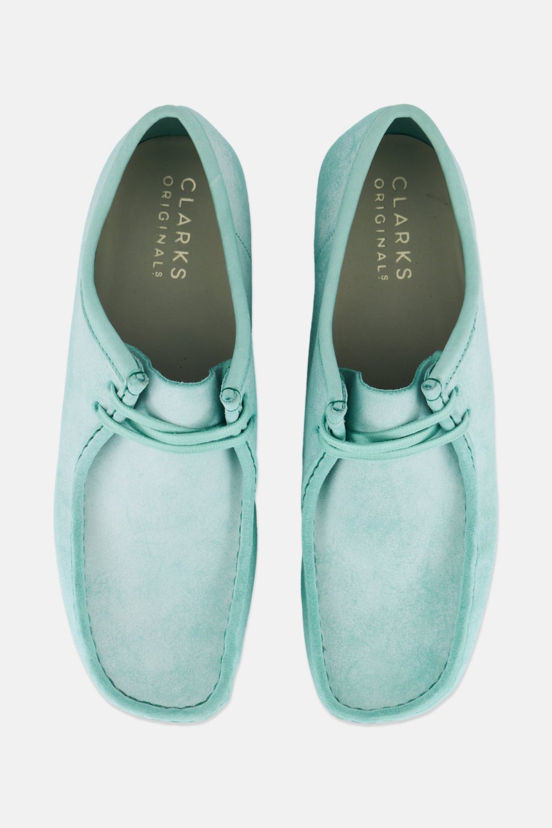 clarks Men Lace Up Casual Shoes, Mint Green - Image 3