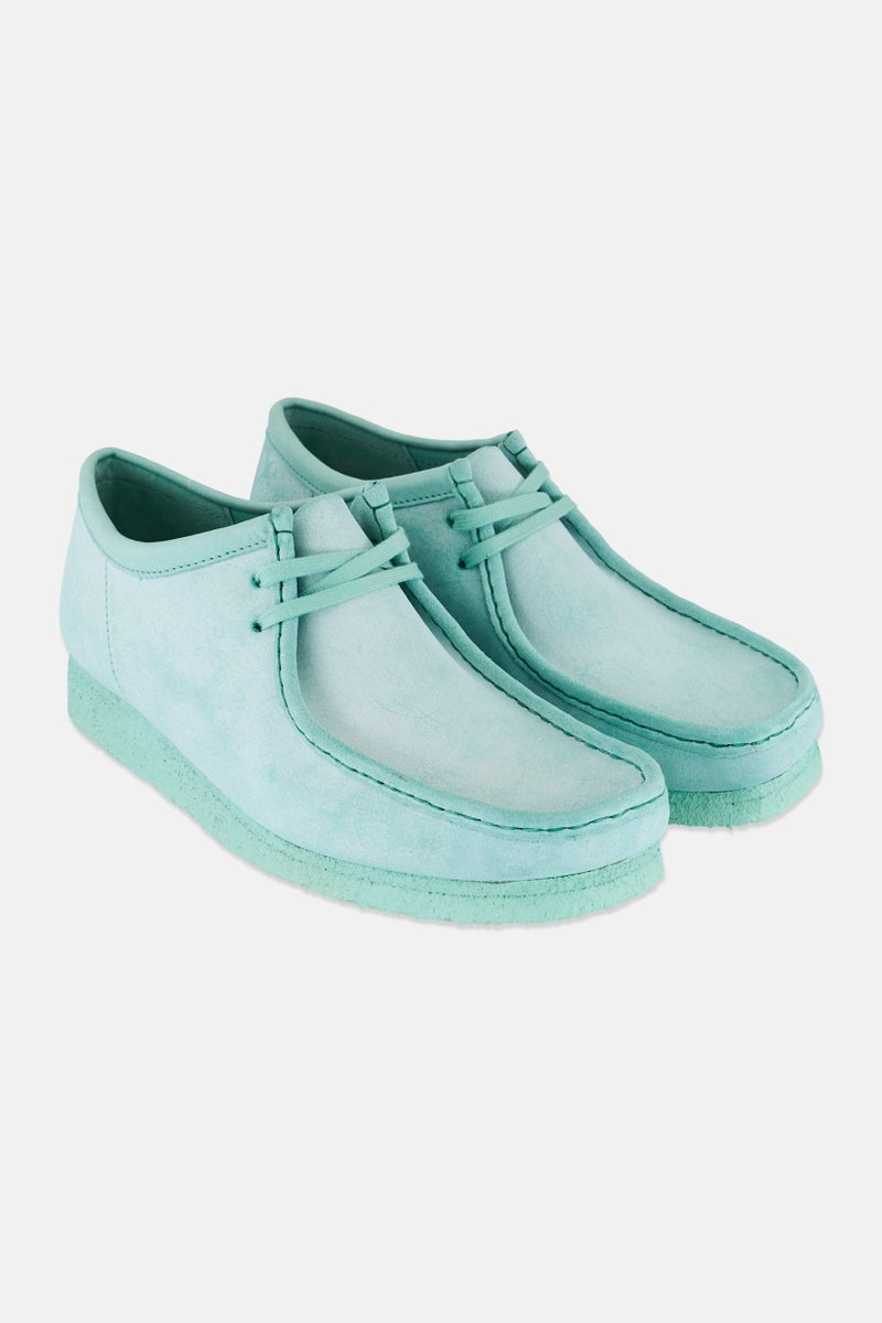 clarks Men Lace Up Casual Shoes, Mint Green - Image 1