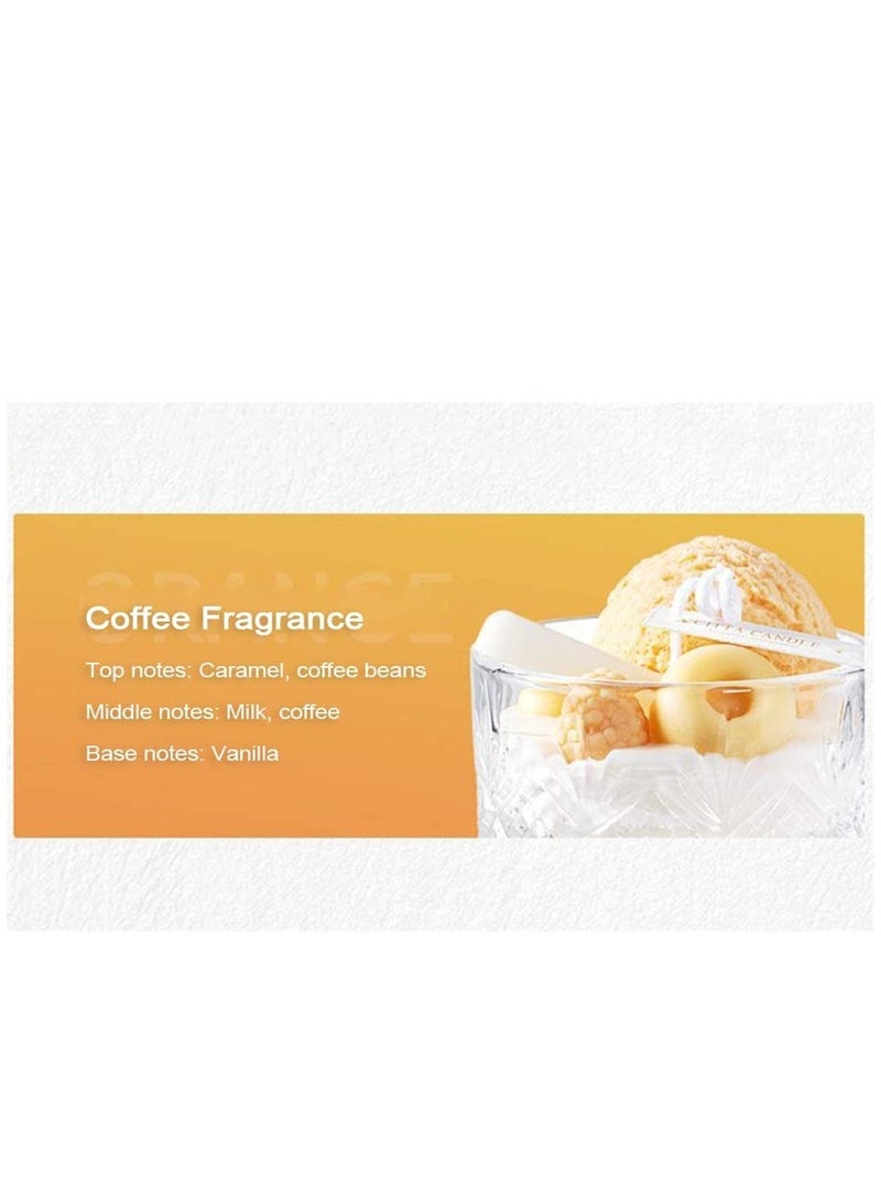 KLNAMAEAAN Ice Cream Luxury Crystal Glass Jar Soy Wax Scented Candle - Image 3