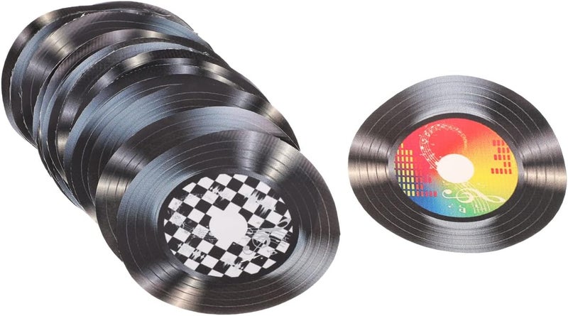 BPA 35 Pieces 1950's Rock and Roll Music Party Decorations - Image 1