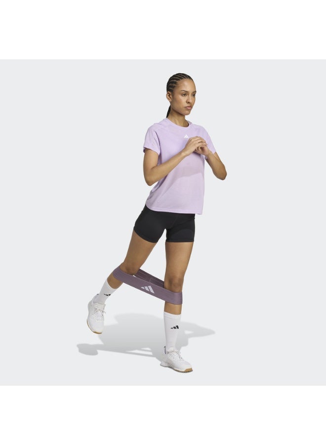 Adidas WE CREW T POWPLU/WHITE - Image 4