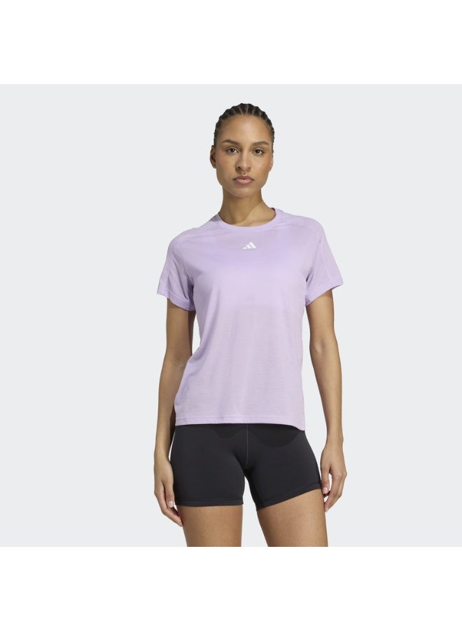 Adidas WE CREW T POWPLU/WHITE - Image 2