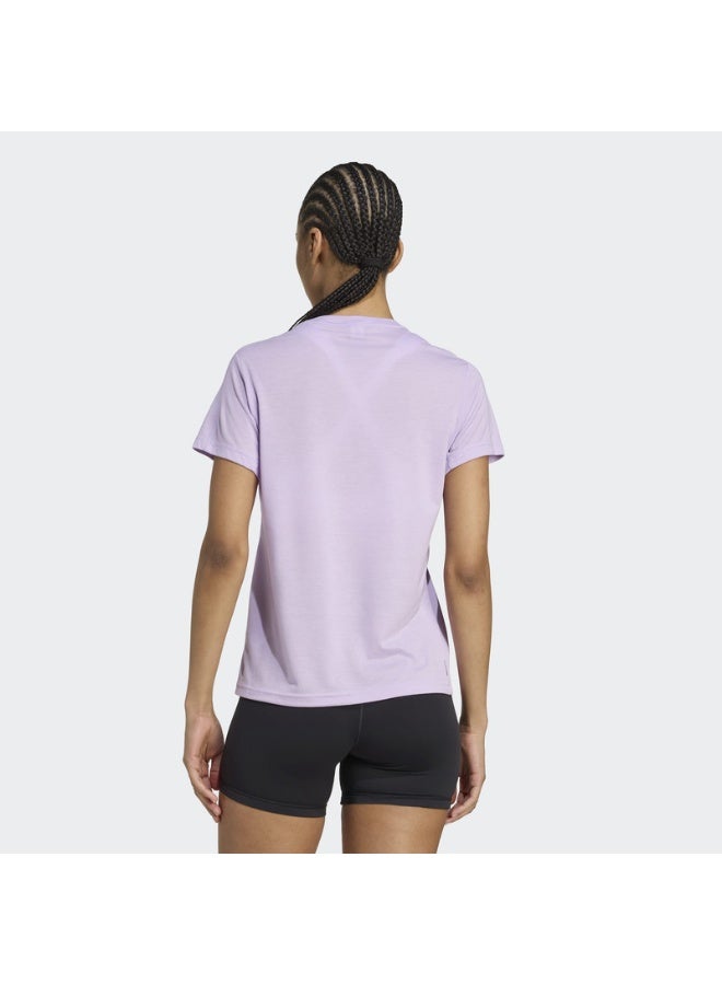 Adidas WE CREW T POWPLU/WHITE - Image 3