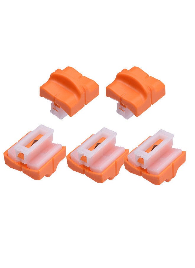 JIELISI Paper Cutter Replacement Blades Refill Security Safeguard Design for Cutting Craft Paper Photo Card for 909-4/909-5/909-6 A4 Paper Trimmer  - Image 2