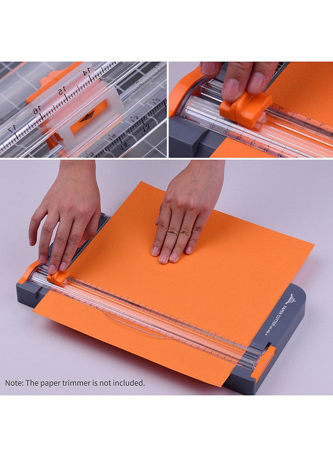 JIELISI Paper Cutter Replacement Blades Refill Security Safeguard Design for Cutting Craft Paper Photo Card for 909-4/909-5/909-6 A4 Paper Trimmer  - Image 3