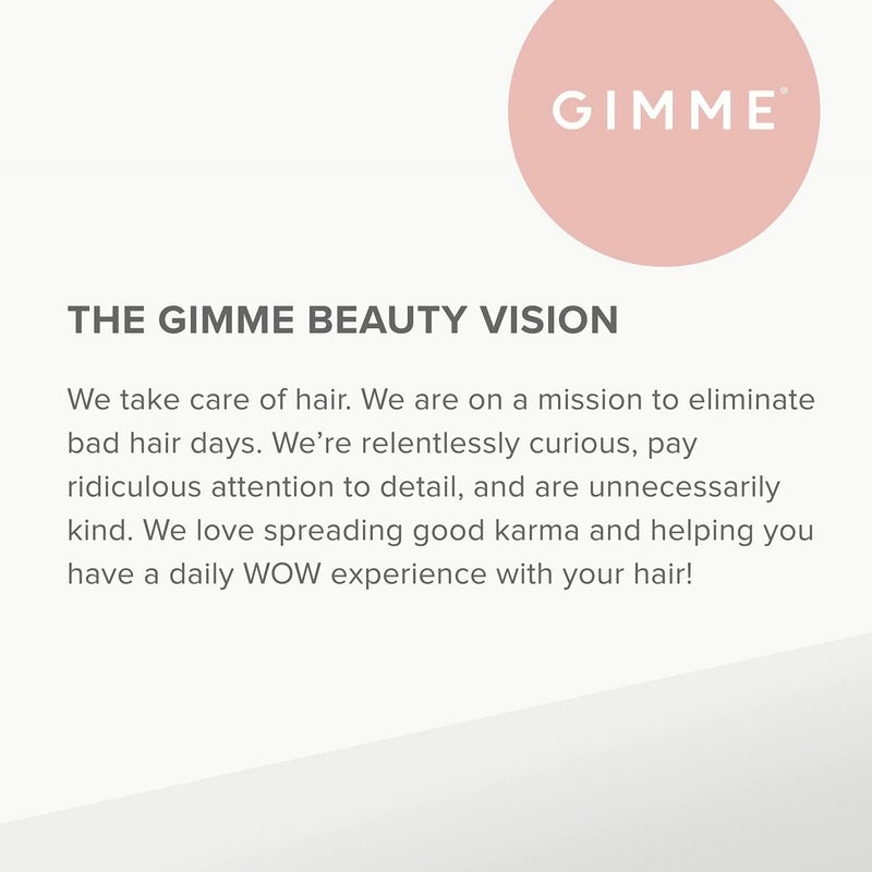 Gimme أربطة شعر جيمي السميكة | أربطة شعر ميكروفايبر سميكة لا تنكسر | تثبيت قوي ولكن لطيف بدون تشابك أو انبعاج أو كسر | أونيكس أسود - Image 5