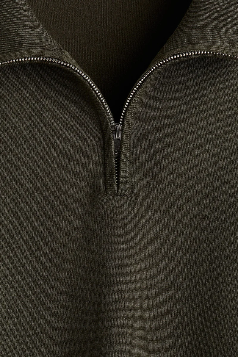 H&M  Regular Fit Zip-top jumper for Men | Best Price UAE