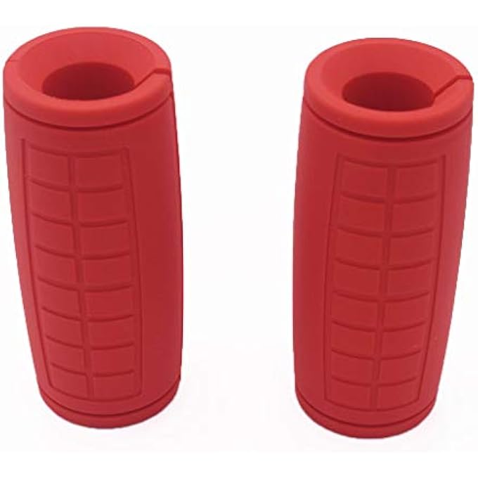 rayihni Pull Up Bar Thick Bar Adapter, Weight Grips Bar Fit For Standard Barbell - Dumbell Handles, Silicone Rubber Barbell Grips For Weight Lifting Cable Attachments & Fitness Training - Image 4