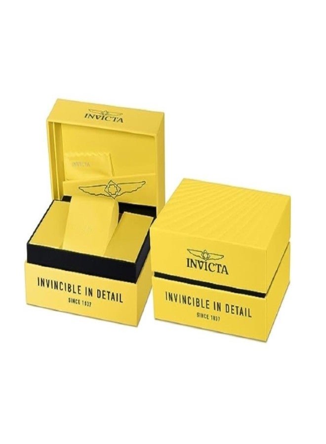 Invicta Men's Bolt Quartz Chronograph 52mm Watch with Stainless-Steel Strap, Gold, 25.2, Green, Quartz Watch - Image 5