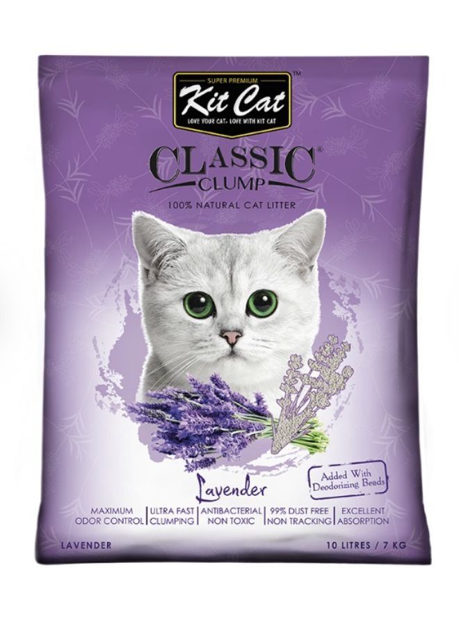 كيت كات رمل مخصص للقطط برائحة الافندر 10لتر - Image 2