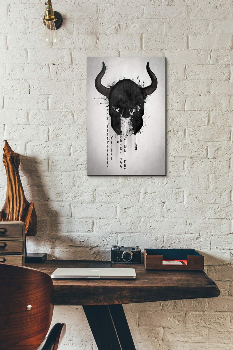 Cortesi Home Northmen Wall Art, 12" x 18", Black,CH-CA121883 - Image 4