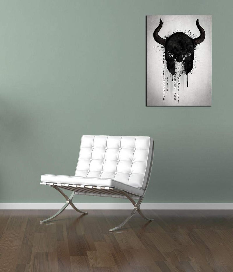 Cortesi Home Northmen Wall Art, 12" x 18", Black,CH-CA121883 - Image 2