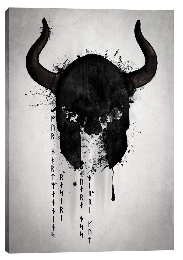 Cortesi Home Northmen Wall Art, 12" x 18", Black,CH-CA121883 - Image 1
