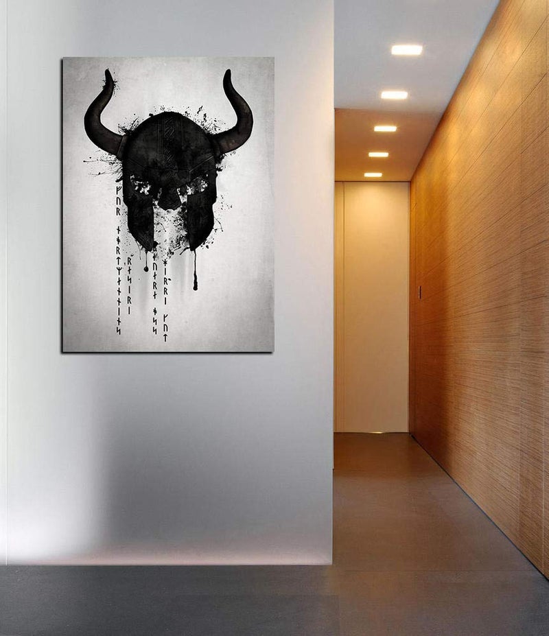 Cortesi Home Northmen Wall Art, 12" x 18", Black,CH-CA121883 - Image 3