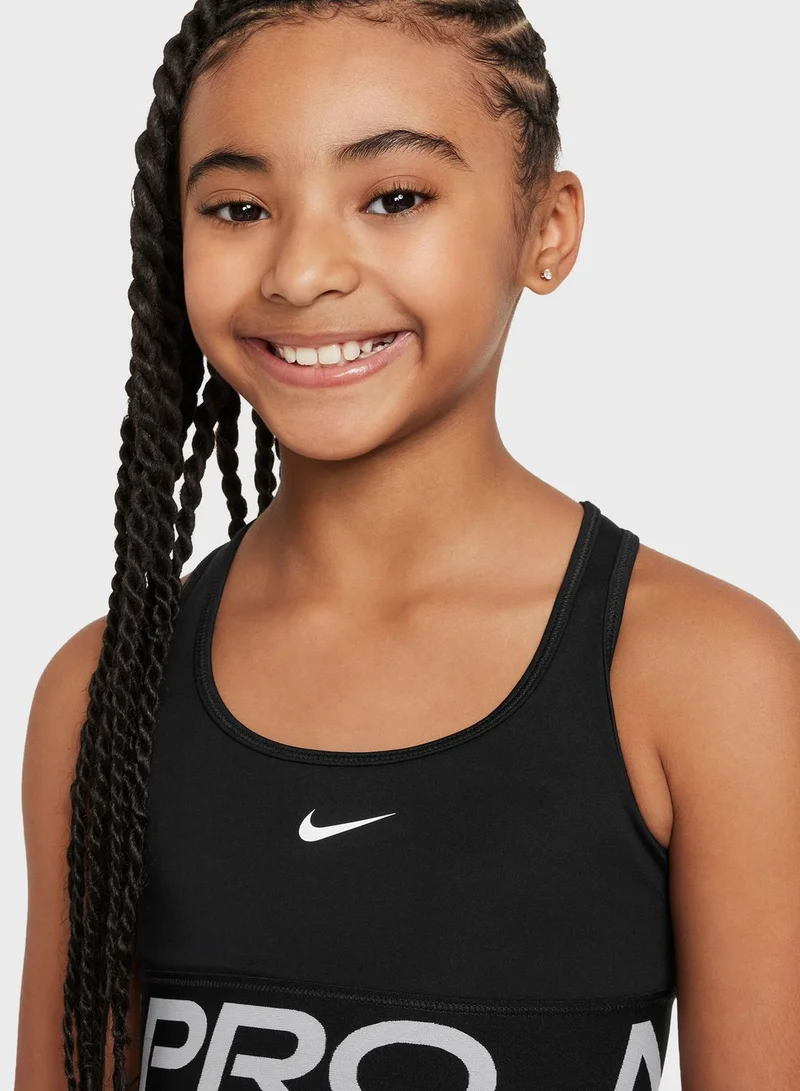 Nike Youth Dri-Fit Swoosh Pro Bra
