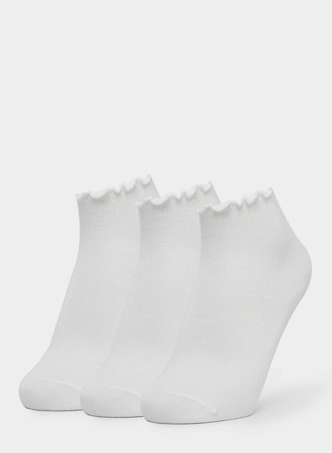 Styli Set of 3 - Solid Crew Socks - Image 1
