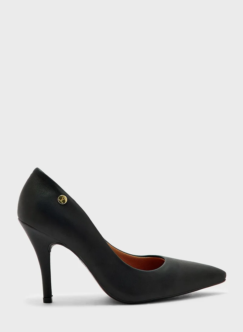 VIZZANO Charlee Pointed Toe Mid Heel Pumps