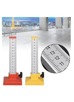 Excefore Lay Floor Tile Special Ruler, 2 Pcs Bricklayer Graduated Scale with Double-Sided Clear Scale, Tiling Horizontal Leveling Positioning Ruler, Isometric Ruler for Accurate and Consistent Tile Placement  - Image 3