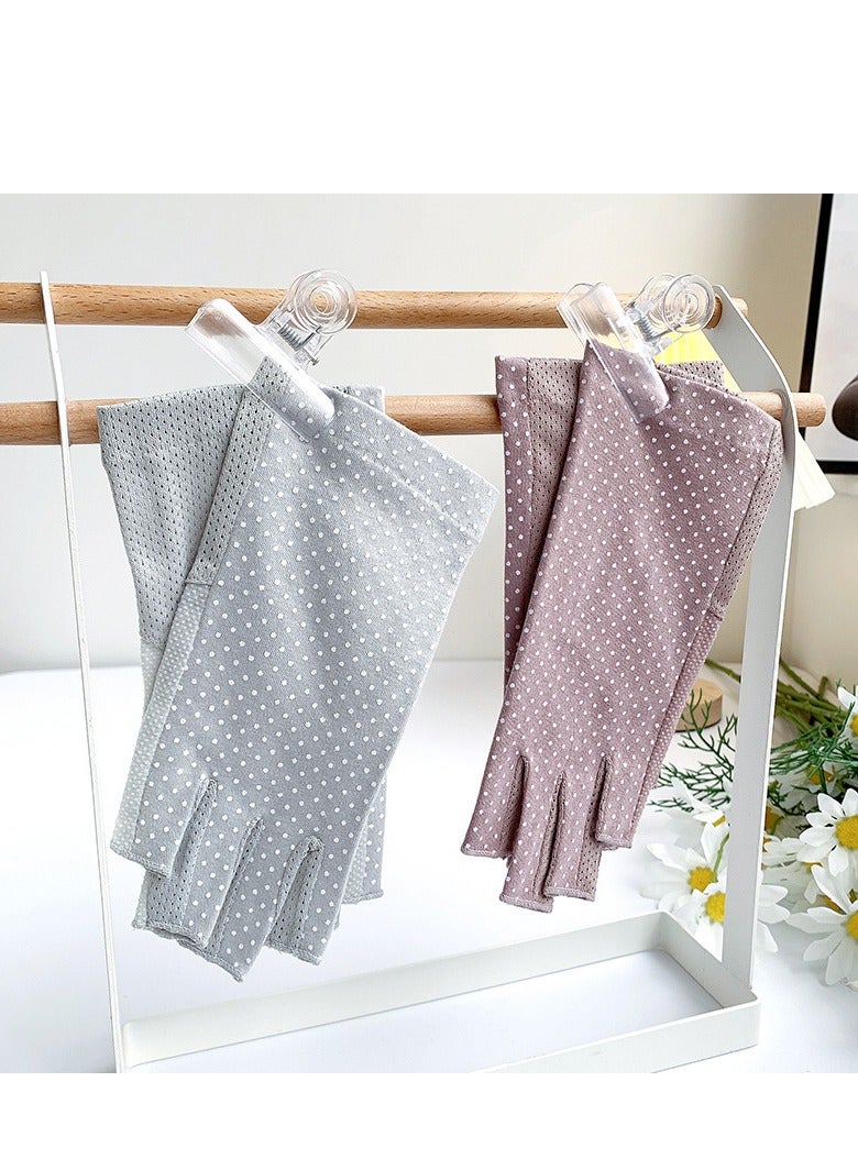 RTYY قفازات نسائية، قفازات قيادة، قفازات حماية من أشعة الشمس الصيفية غير قابلة للانزلاق - Image 4