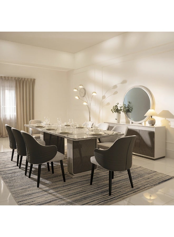 ROYAL FURNITURE Havana Dining Set 8-Seater With Buffet and Mirror  - Image 2