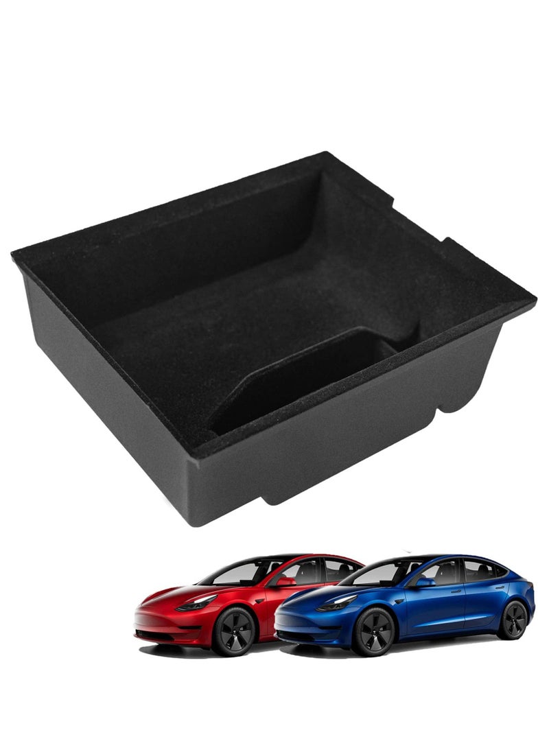 SYOSI - Center Console Organizer Tray for Tesla Model 3 Y Interior Accessories, Hidden Cubby Drawer Storage Box Container for Tesla Model 3 Model Y - Image 1