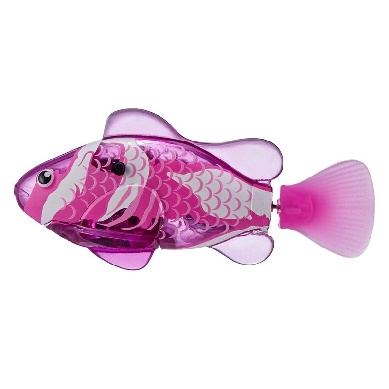 ROBO ALIVE Robo Fish Water Activiated Swimming Pets Fish Bowl Playset by ZURU Color Changing Toys and Never Wet Sand - Image 4