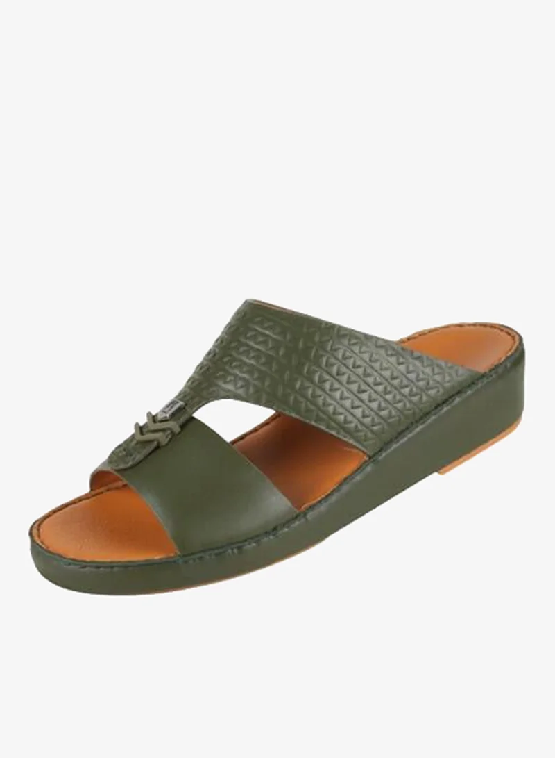Barjeel Uno Olive 008-3903 Barjeel Uno Mens Arabic Sandals BSP1-66 Olive for Men | Best Price UAE