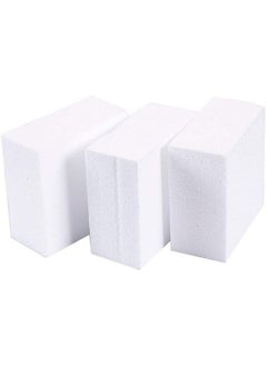 Juvale Juvale 12 Pack Foam Blocks for Crafts, Polystyrene Brick Rectangles for Floral Arrangements, Art Supplies, Holiday Decor (4 x 4 x 2 in, White)  - Image 5