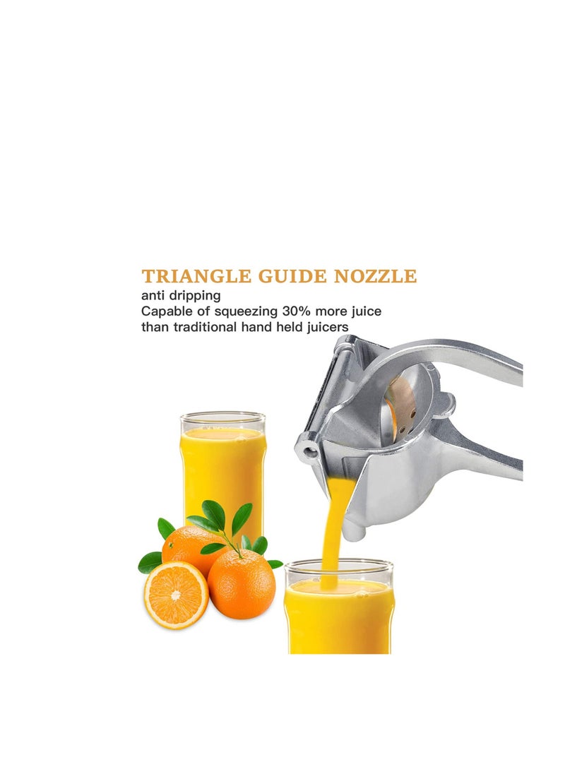 Yuniverse Triangle Diversion Nozzle Manual Fruit Juicer Silver  - Image 3