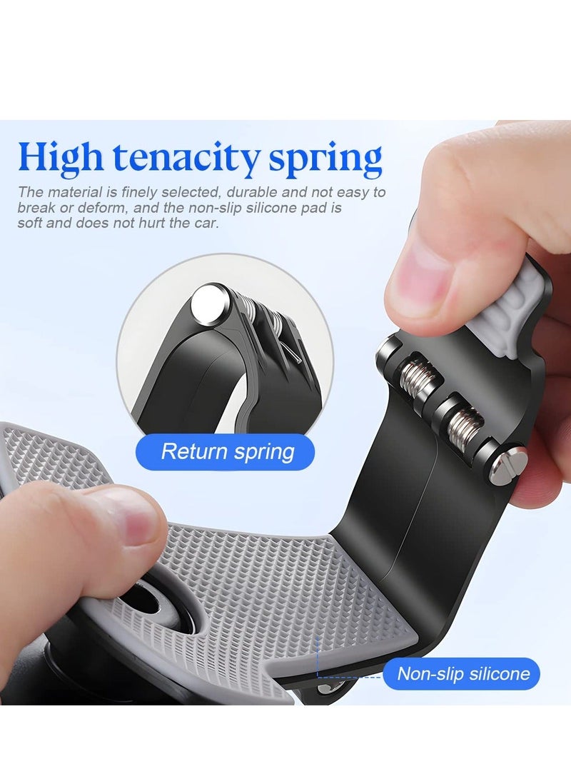 Adjustable Phone Mount for Car, 1400 Degree Rotation Dashboard Cell Phone Holder, Mobile Clip Stand for 3 to 7 inches Smartphones, Compatible with iPhone 13 Pro,13 Pro Max,13,13 min, Galaxy S10+ - Image 5