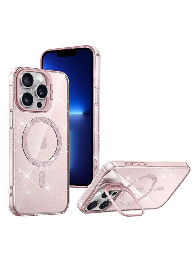 Zaboon Case For iPhone 13 Pro Shiny Shield MagSafe Lens Holder Phone Case - Image 1