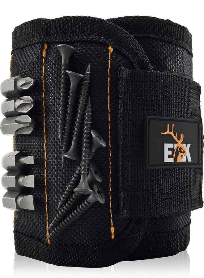 ELK Magnetic Wristband - Heavy Duty Tool Organizer with 10 Strong Magnets for Screws, Tools, Nails, Drill Bits - Adjustable, Breathable and Durable - Ideal Gift for Him, Men, Dads, Husband and Women - Image 1
