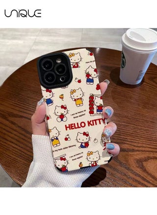 Compatible with iPhone 16 Pro Max Case, Hello Kitty Case, Stylish TPU Drop Protection - White - pzsku/ZD5290CF7365864E3F28BZ/45/_/1728542449/87539691-86a7-4c89-aac2-d70831faadf6