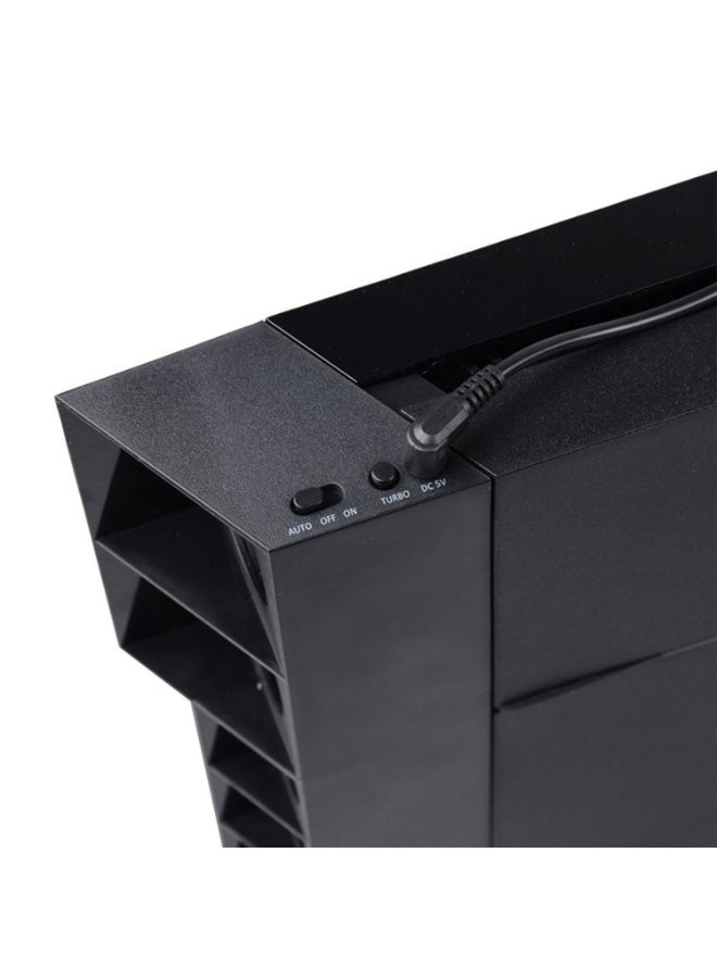 دوبي مروحة التبريد التلقائي لـ PS4 ، مبرد USB الخارجي أجهزة استشعار درجة الحرارة التلقائية التي تتحكم في العادم الحراري للمشاع يعمل مع PlayStation 4 CUH-1xxx - Image 2