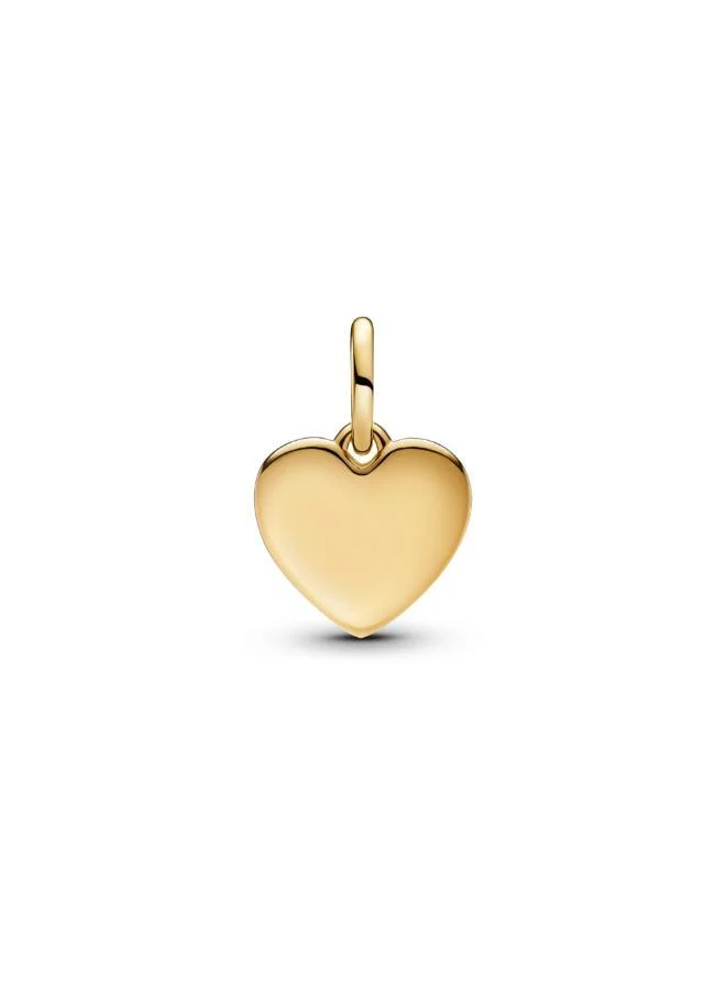 PANDORA Engravable Love Heart Dangle Charm