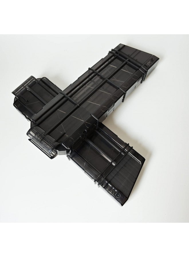 OIMIO 12-Dart Ultra Magazine, Dart Magazine Bullet Dart Clip for Nerf Ultra 2 pcs Black - Image 1