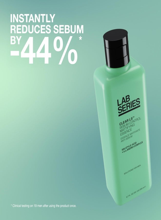 لاب سيريز تونر لاب سيريز للرجال للتحكم في الزيوت وإضفاء مظهر مطفي مع حمض الساليسيليك - خلاصة للوجه مناسبة للبشرة المعرضة لحب الشباب - عناية بالبشرة للرجال - تم اختباره من قبل أطباء الجلدية، 6.7 أونصة سائلة - Image 2