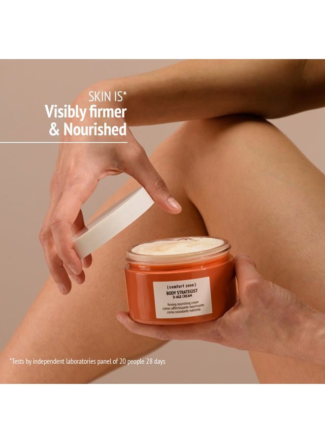 Comfort Zone [ comfort zone ] Body Strategist D-Age Cream | Nourishing Firming Body Cream to Help Improve Tissue Tone, For Dry Skin, 6.36 Oz. | 1 Piece - Image 3