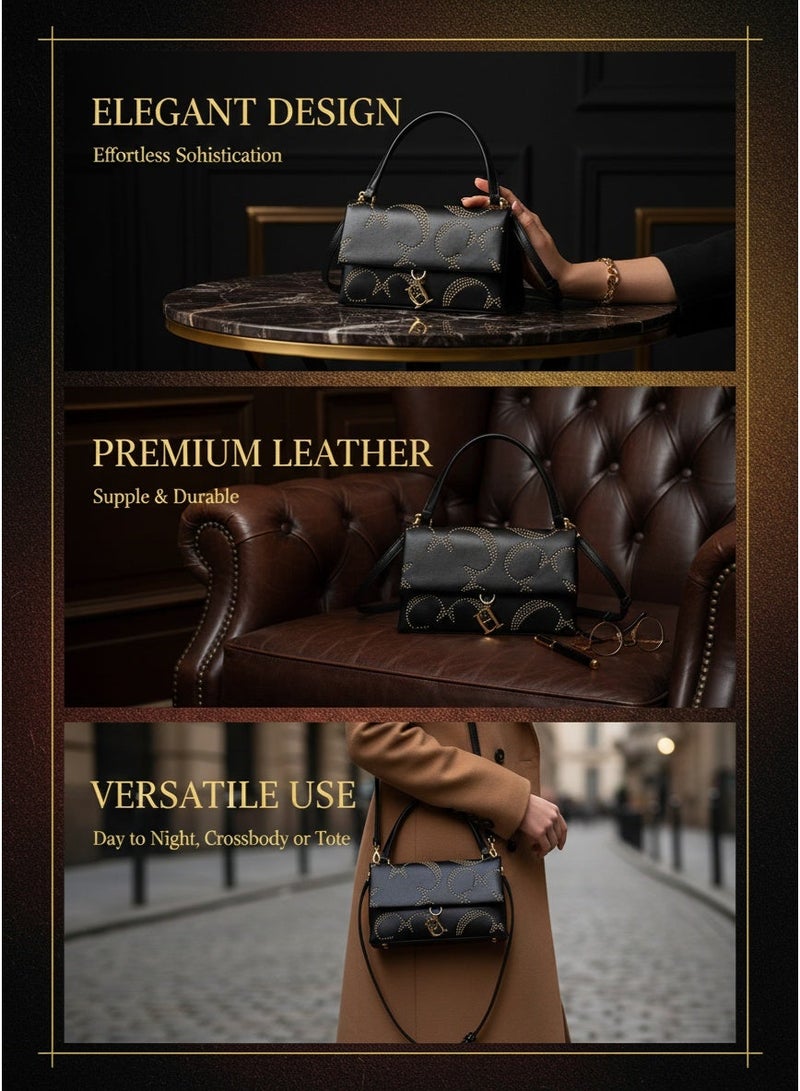 سي اتش سي اتش حقيبة يد مزينة بحروف موضوعة على الكتف - Image 2