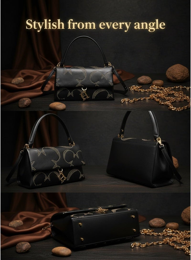 سي اتش سي اتش حقيبة يد مزينة بحروف موضوعة على الكتف - Image 5