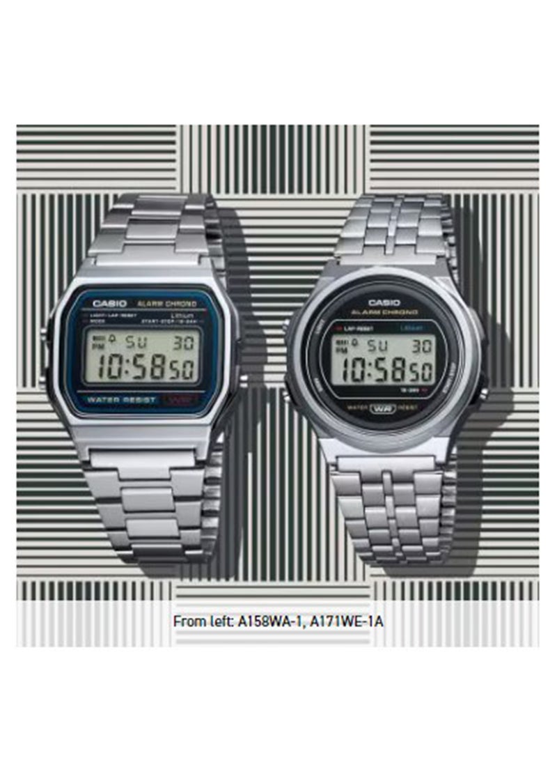 CASIO Vintage Women's A158WA-1 Digital Wrist Watch - Image 3