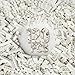 RWDTER 120 Pieces Bulk Bricks 8 Sizes of Mixed Building Blocks Compatible with Lego and All Other Brands White - Image 2