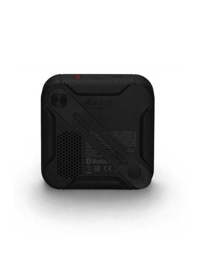 Marshall Willen II Compact Portable Wireless Speaker with Bluetooth Version 5.3, Water Resistant, Fast Charging, 17 Hours Play Time, 2.5 Hours Charging Time, Type-C Charging Port, Built-in Microphone, Lightweight Design - Black / Brass - Image 5