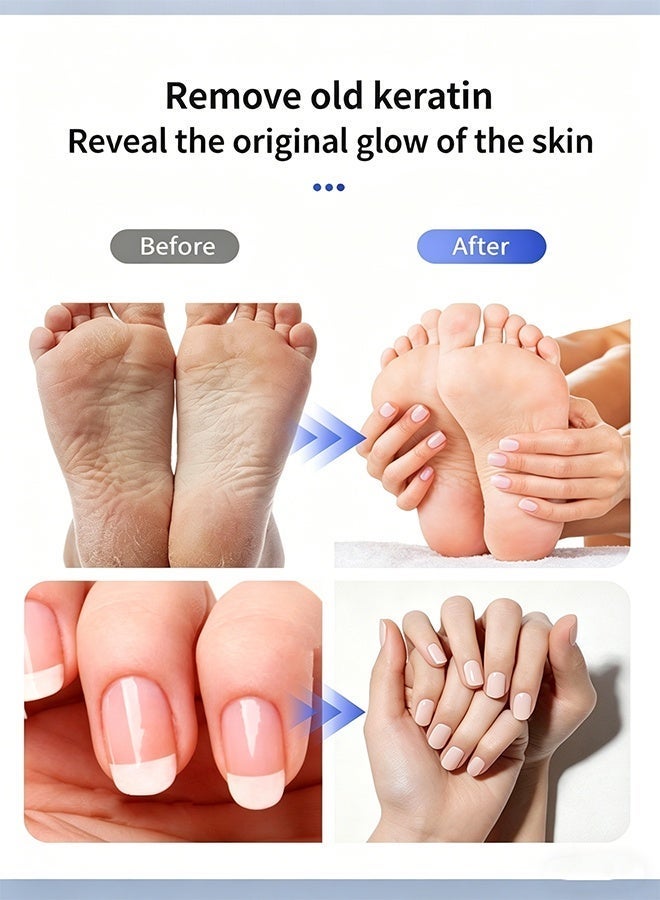 KORAX Foot Care Tools - Exquisite Nursing Equipment, Smooth Pedicure Wand Electric Foot File, Professional Pedicure Tools Kits Foot Scrubber For Smoother Feet Ideal Gift, Pedicure Kit Feet Care For Dead Dry Skin. - Image 4
