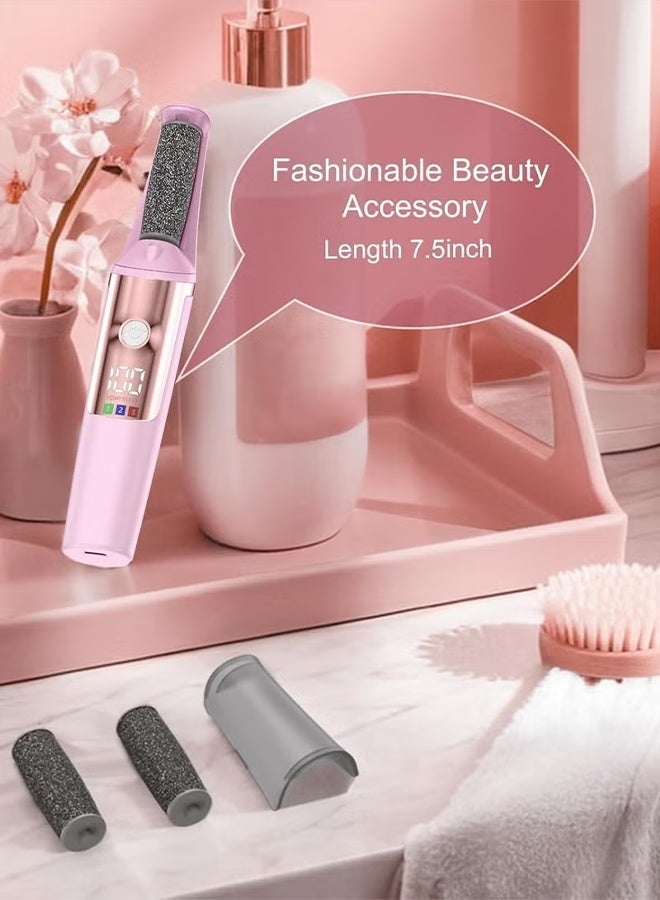 KORAX Foot Care Tools - Exquisite Nursing Equipment, Smooth Pedicure Wand Electric Foot File, Professional Pedicure Tools Kits Foot Scrubber For Smoother Feet Ideal Gift, Pedicure Kit Feet Care For Dead Dry Skin. - Image 5