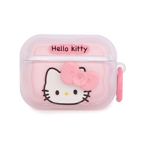 EMOH ROCED Compatible for AirPods Pro 2 Case with Cleaner Kit, Protective, Supports Wireless Charging Cover for AirPods Pro 1st/2nd Generation (2022/2019) (Hello Kitty) - Image 5