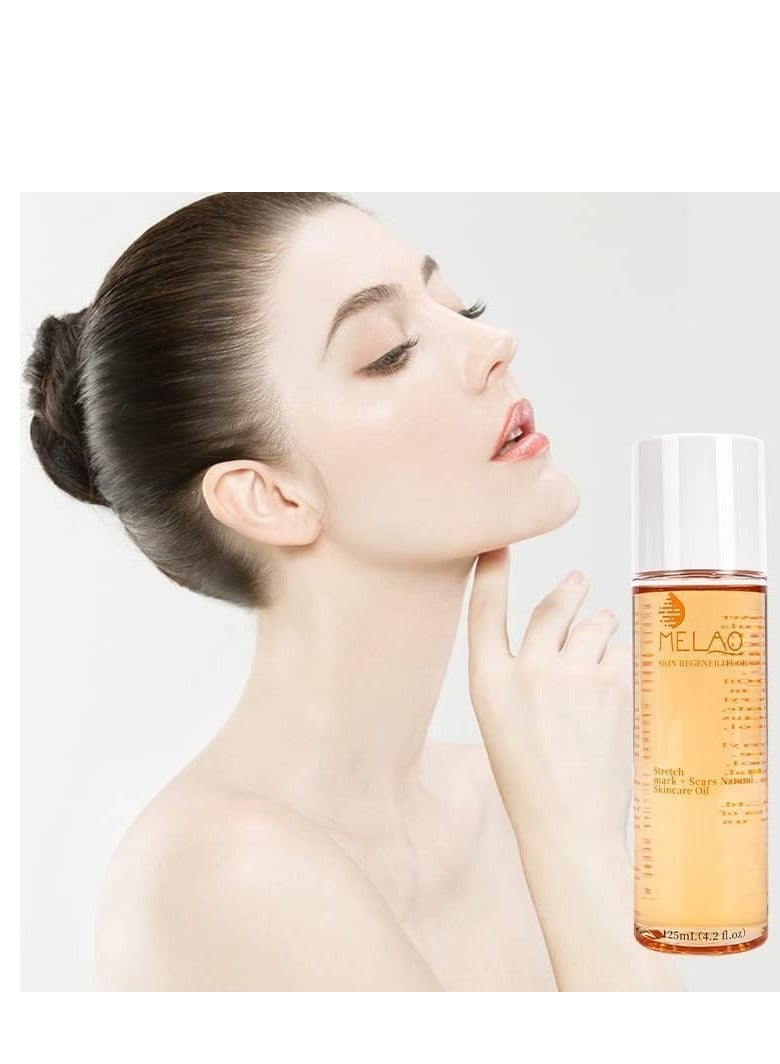 SYOSI مجموعة العناية بالبشرة بعد الولادة من Mommy Postpartum Repair Skin Oil لمعالجة علامات التمدد، كريم منع شد البشرة - Image 3