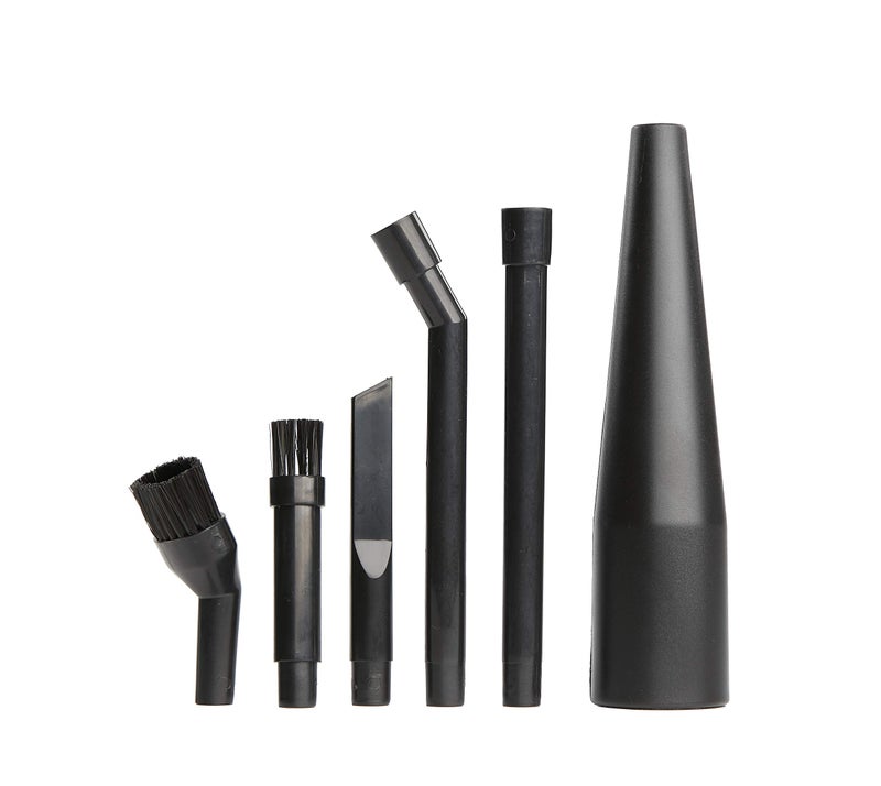CRAFTSMAN CMXZVBE38668 1-1/4 in. 6-Piece Micro-Cleaning Wet/Dry Shop Vac Attachment Kit, Industrial-Grade Shop Vacuum Accessories for Intricate and Detail Cleaning, Fits 1-1/4 in. Hose Diameter - Image 1