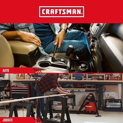 CRAFTSMAN CMXZVBE38668 1-1/4 in. 6-Piece Micro-Cleaning Wet/Dry Shop Vac Attachment Kit, Industrial-Grade Shop Vacuum Accessories for Intricate and Detail Cleaning, Fits 1-1/4 in. Hose Diameter - Image 4